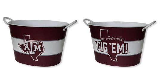 Texas A&m Metal Wine Bucket