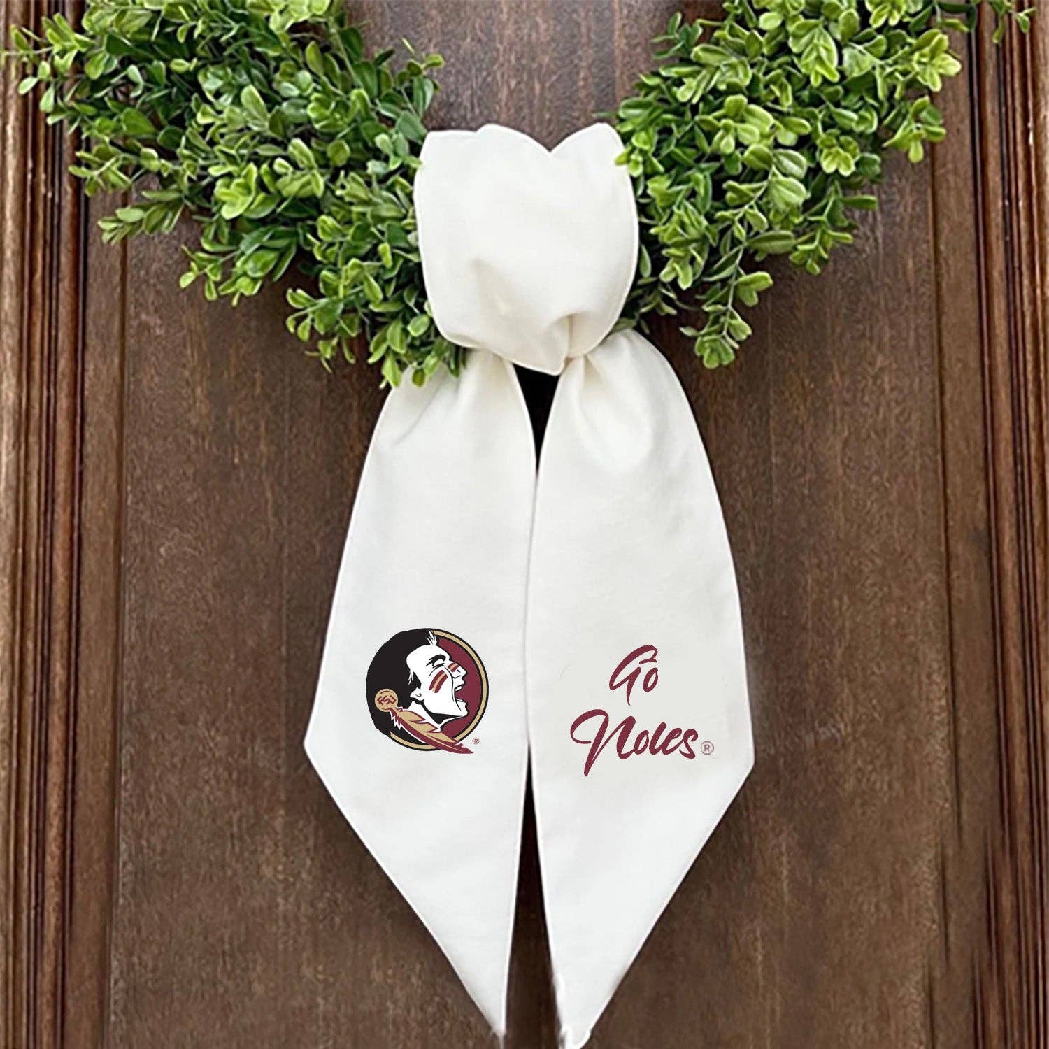 Florida State Logo Embroidered Wreath Sash