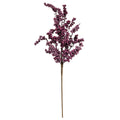Canella Berries Spray, 25", Plum
